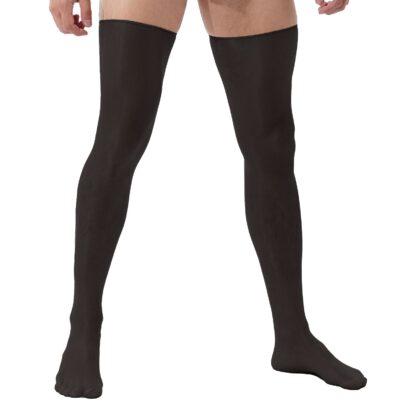 Glossy Elasticity Band Socks - Image 2