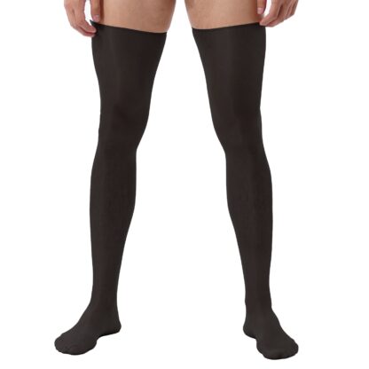 Glossy Elasticity Band Socks - Image 3