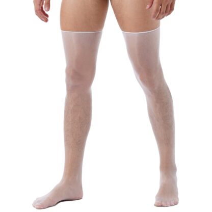 Glossy Elasticity Band Socks - Image 4