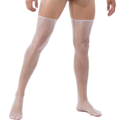 Glossy Elasticity Band Socks - Image 5