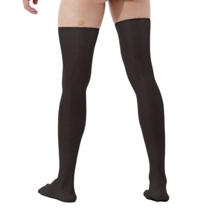 Glossy Elasticity Band Socks