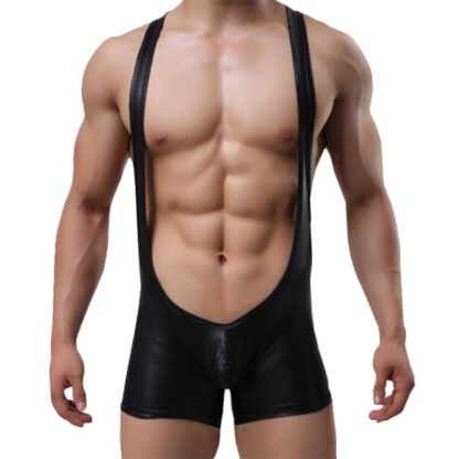 Leather Like Wrestler Costume - Image 2