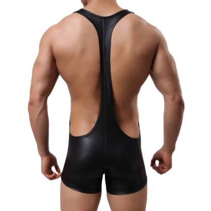 Leather Like Wrestler Costume - Image 3