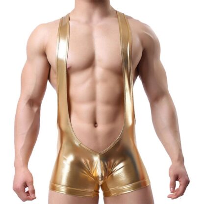Leather Like Wrestler Costume - Image 5