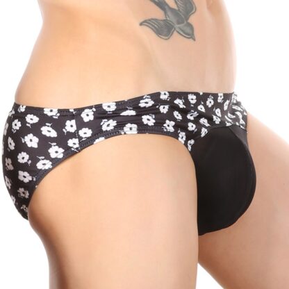See-Through Floral Briefs