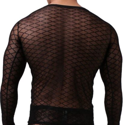 Seductive Sheer Sleep Shirt - Image 3