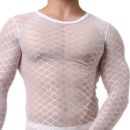 Seductive Sheer Sleep Shirt - Image 4