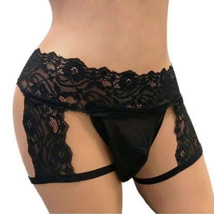 Sexy Lace Thong for Men - Image 2