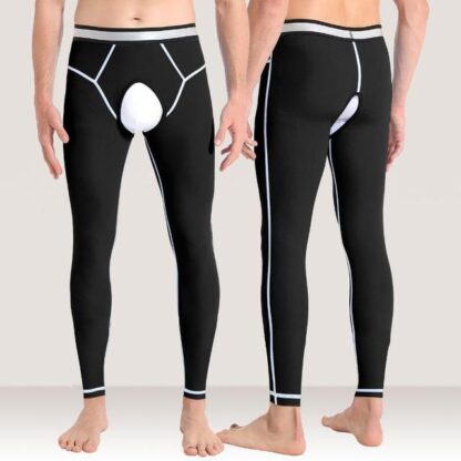 Cropped Open Crotch Pants - Image 4