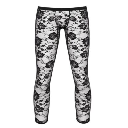 Men's Lace Fetish Pants with Sheer Fabric - Image 3
