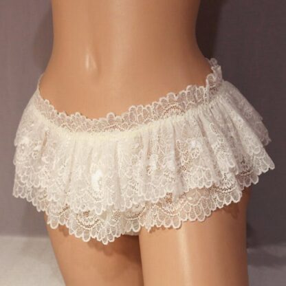 Lace Mini Skirt - Image 3