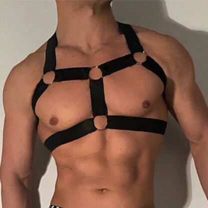 Bondage Chest Harness - Image 2