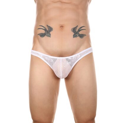 Men's Lace Lingerie Mini Briefs - Image 4