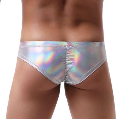 Shiny Faux Leather Underwear - Image 3