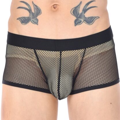 See-Through Mesh Boxers