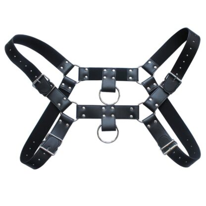 Adjustable Faux Leather Body Harness - Image 6