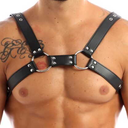 Faux Leather Belt Harness - Image 3