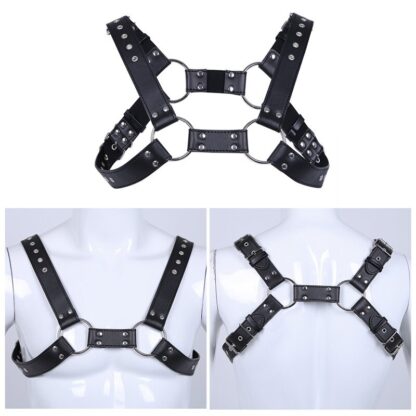 Faux Leather Belt Harness - Image 4