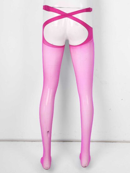 Crotchless See-Through Stockings - Image 5