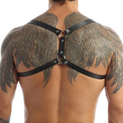 Adjustable Faux Leather Shoulder Strap - Image 4