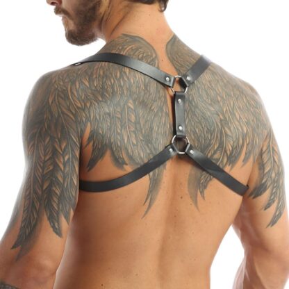 Adjustable Faux Leather Shoulder Strap