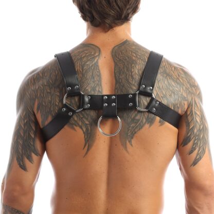 Adjustable Faux Leather Body Harness - Image 4