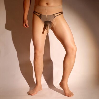 Shimmer Sheer Tights for Men