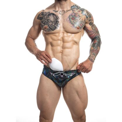 Shiny Swim Briefs - Image 2