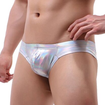 Shiny Faux Leather Underwear - Image 7