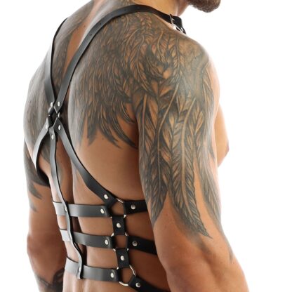 Faux Leather Straps Harness - Image 3