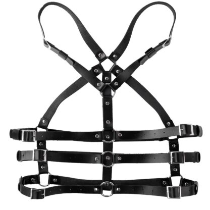 Faux Leather Straps Harness - Image 5