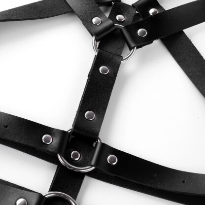 Faux Leather Straps Harness - Image 6