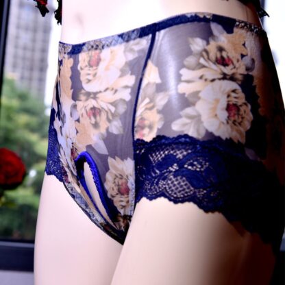 Open Crotch and Open Back Lace Boxers - Image 4
