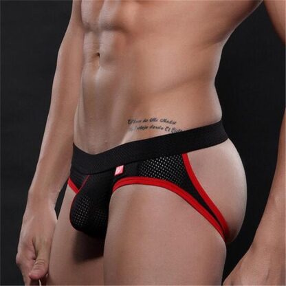 Backless Mesh Jock Strap - Image 5