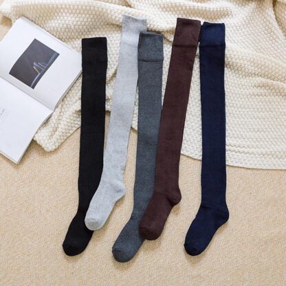 Fine Cozy Long Socks - Image 5