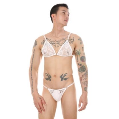 Lace Bra and Thong Set - Image 5