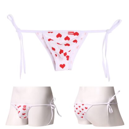 White Panties with Hearts - Image 6
