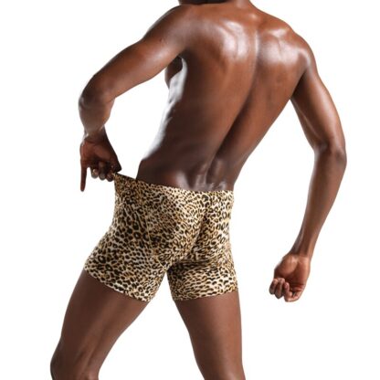 Long Leg Leopard Print Boxers - Image 3