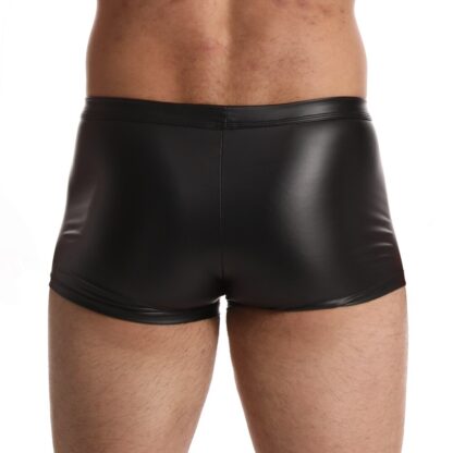 Sensual Open Crotch Faux Leather Trunks - Image 4