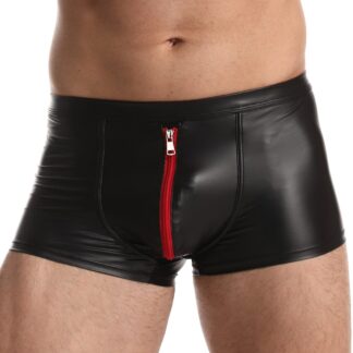 Sensual Open Crotch Faux Leather Trunks