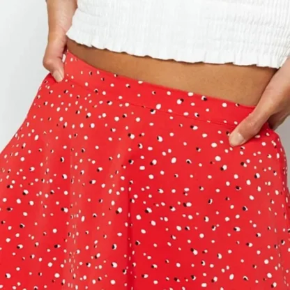 Seductive High Waist Hemline Skirt - Image 2
