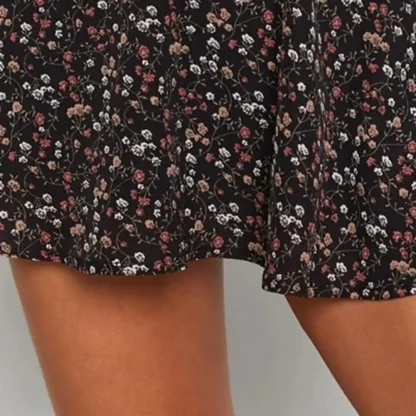 Seductive High Waist Hemline Skirt - Image 3