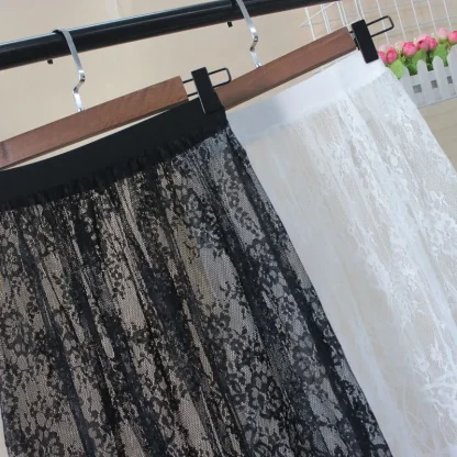 Hot Elastic Lace Skirt - Image 4