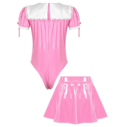 Hot Maid Top and Skirt Set - Image 2