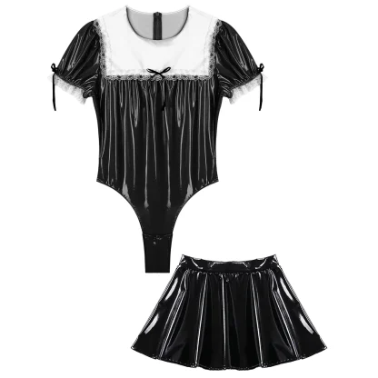 Hot Maid Top and Skirt Set - Image 7