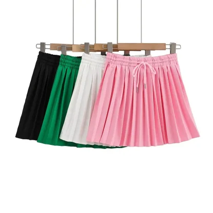 Elastic Adjustable Waist Skirt - Image 2