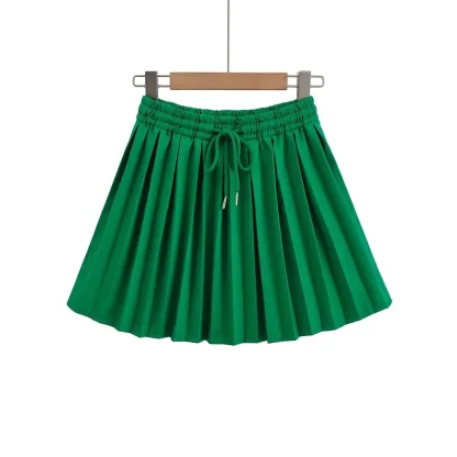 Elastic Adjustable Waist Skirt - Image 5