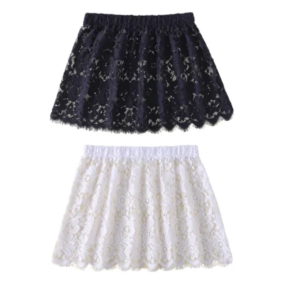 Revealing Lace Mini Skirt - Image 4