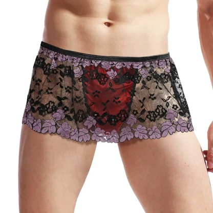 Men’s Lace Lingerie Skirt - Image 9