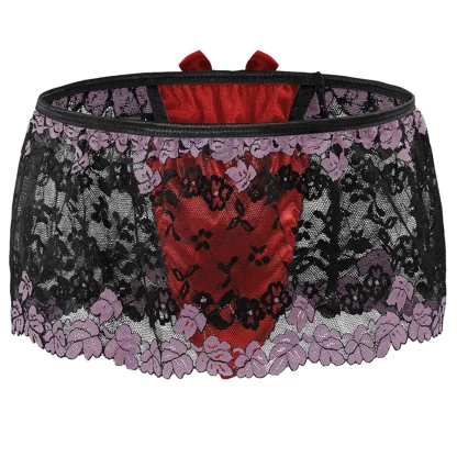 Men’s Lace Lingerie Skirt - Image 10